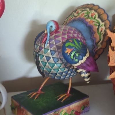 Sale Photo Thumbnail #757: Jim Shore Heartwood Creek 'Strutting Proud' Turkey Figurine (2005)