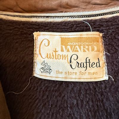 Sale Photo Thumbnail #404: Vintage Montgomery Ward Custom Crafted Suede Jacket