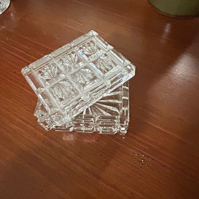 Sale Photo Thumbnail #617: Waterford Crystal Lidded Box