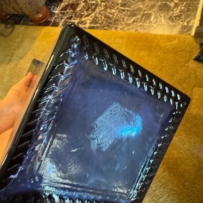 Sale Photo Thumbnail #900: Vintage Sandra Rich Pyramid Glass Vase
