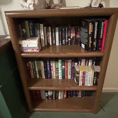 Sale Photo Thumbnail #235: Mid-Century Modern Style Oak Bookcase