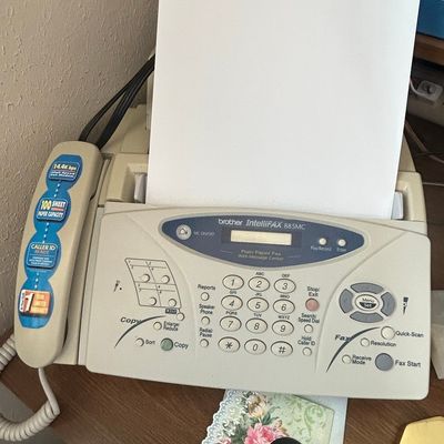 Sale Photo Thumbnail #1185: Brother IntelliFAX 885MC Fax Machine