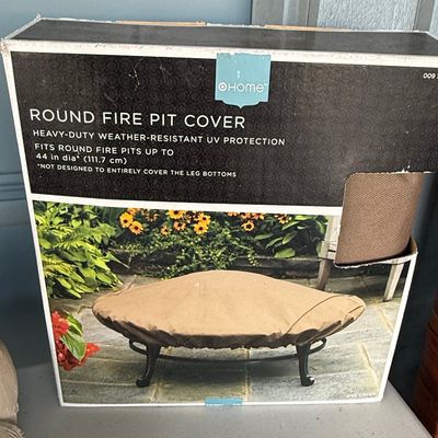 Sale Photo Thumbnail #935: OHome Round Fire Pit Cover