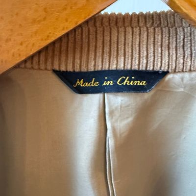 Sale Photo Thumbnail #636: Men's Tan Corduroy Sport Coat with Elbow Patches