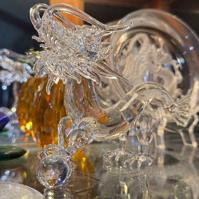 Sale Photo Thumbnail #201: Swarovski Crystal 'Fabulous Creatures' Dragon Figurine