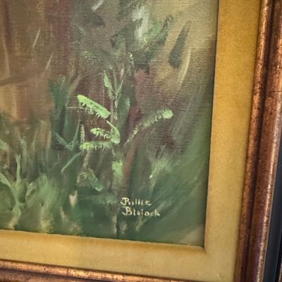 Sale Photo Thumbnail #228: Billie Blalock Floral Still Life Oil Painting