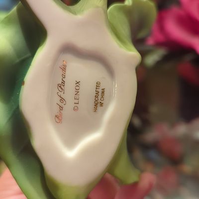 Sale Photo Thumbnail #1240: Lenox Bird of Paradise Porcelain Figurine