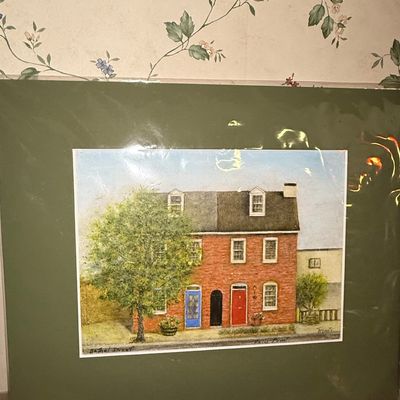 Sale Photo Thumbnail #520: Trinite Fells Point Bethel Street Watercolor Print