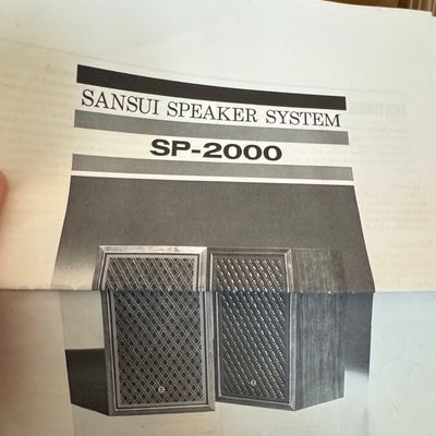 Sale Photo Thumbnail #38: Pair of Vintage Sansui SP-2000 Speaker Systems