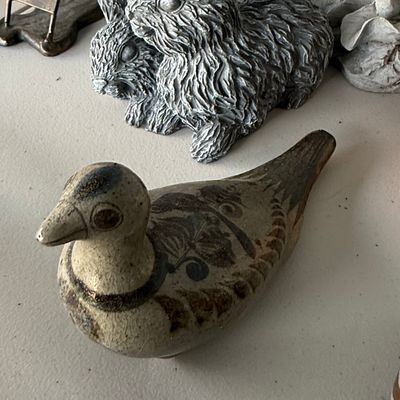 Sale Photo Thumbnail #937: Mexican Tonala Pottery Bird Figurine