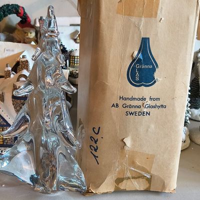 Sale Photo Thumbnail #768: AB Gränna Glashytta Handmade Glass Christmas Tree