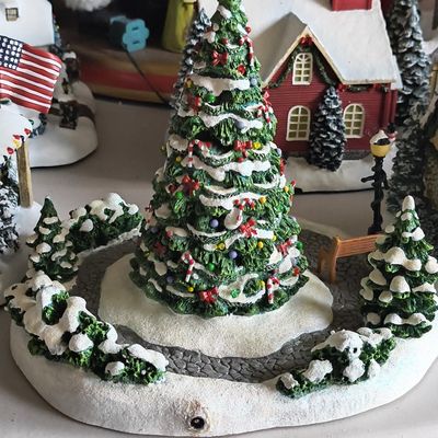 Sale Photo Thumbnail #919: Hawthorne Village 'Christmas Tree, Oh Christmas Tree' Sculpture