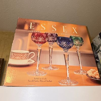 Sale Photo Thumbnail #252: Essex 24% Lead Crystal Stemware Set by Crystal Clear