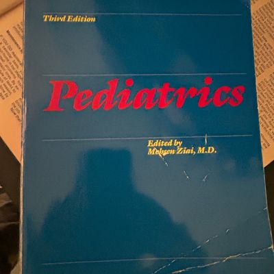 Sale Photo Thumbnail #1213: Pediatrics, Third Edition, Edited by Mohsen Ziai, M.D.