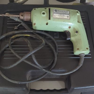 Sale Photo Thumbnail #1212: Vintage Rockwell Model 70 1/4-Inch Corded Electric Drill