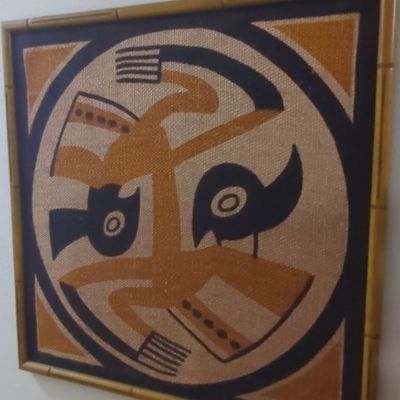 Sale Photo Thumbnail #337: Taller de Arte Autoctono 'Tre Double Serpent' Sisal Wall Hanging