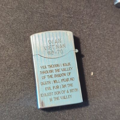 Sale Photo Thumbnail #240: Vietnam War Era Trench Lighter