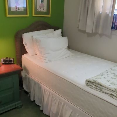 Sale Photo Thumbnail #198: Wicker Twin Bed