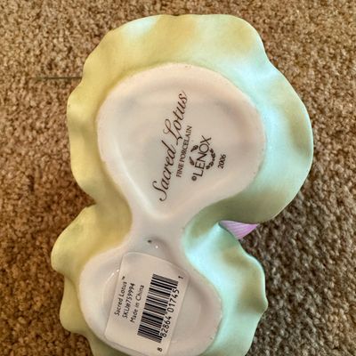 Sale Photo Thumbnail #710: Lenox Sacred Lotus Fine Porcelain Figurine