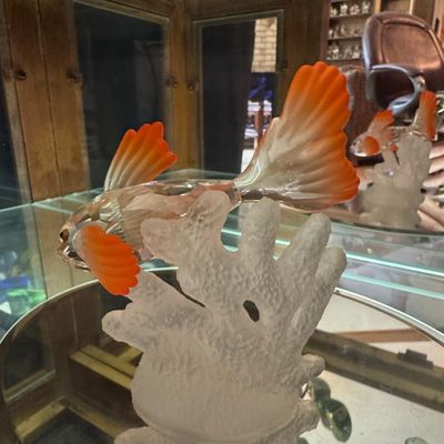 Sale Photo Thumbnail #177: Swarovski Crystal Siamese Fighting Fish