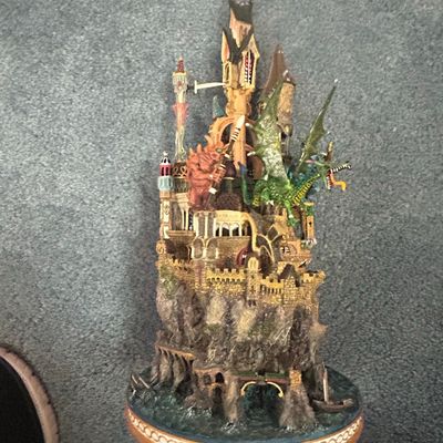 Sale Photo Thumbnail #447: Danbury Mint 'The Wizard's Castle' Sculpture