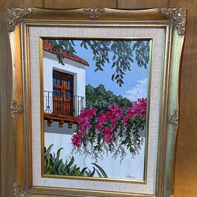 Sale Photo Thumbnail #159: J. Nuila Original Oil Painting
