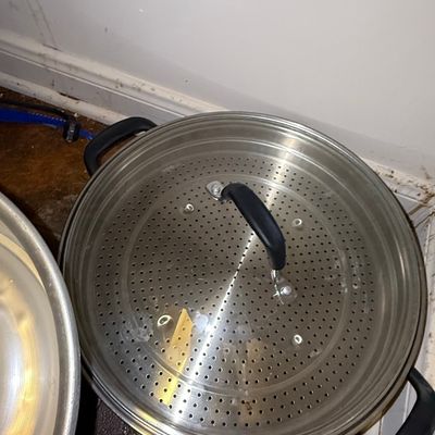 Sale Photo Thumbnail #1111: Stainless Steel Steamer Insert