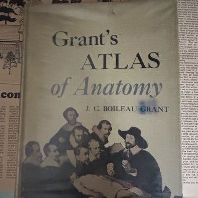 Sale Photo Thumbnail #1176: Grant's Atlas of Anatomy by J. C. Boileau Grant