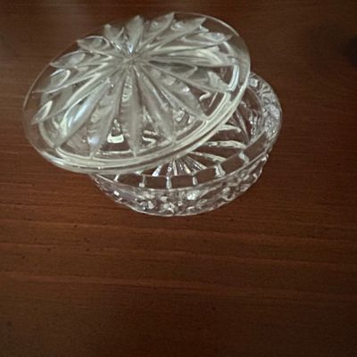 Sale Photo Thumbnail #616: Waterford Crystal Covered Trinket Box