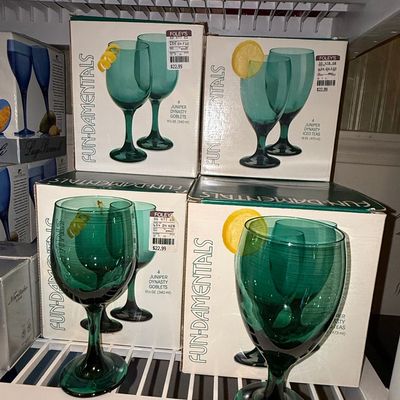 Sale Photo Thumbnail #253: Vintage Fun-damentals 'Juniper Dynasty' Glassware Collection