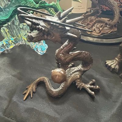 Sale Photo Thumbnail #1047: Japanese-made Dragon Figurine Replica