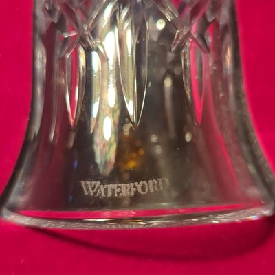 Sale Photo Thumbnail #634: Waterford Crystal Lismore Bell Ornament