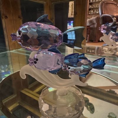 Sale Photo Thumbnail #165: Swarovski Crystal 'School of Fish' Figurine (5493705)