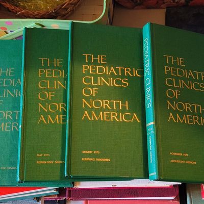 Sale Photo Thumbnail #626: The Pediatric Clinics of North America, 1973 Four-Volume Set