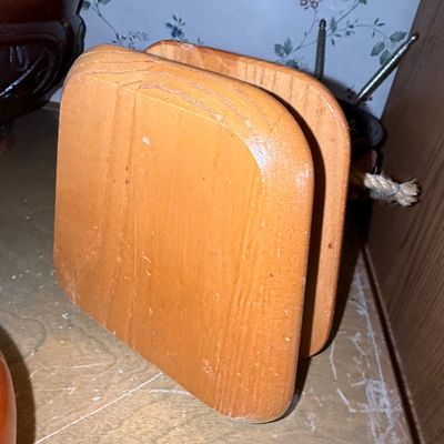 Sale Photo Thumbnail #1205: Vintage Wooden Napkin Holder
