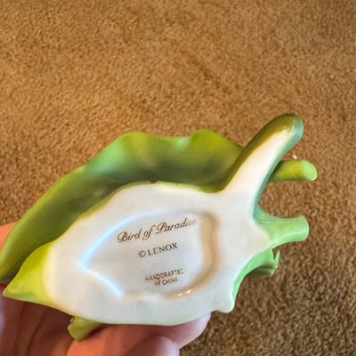 Sale Photo Thumbnail #1203: Lenox Bird of Paradise Porcelain Figurine