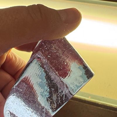 Sale Photo Thumbnail #289: Mats Jonasson Signed Glass Heart Sculpture
