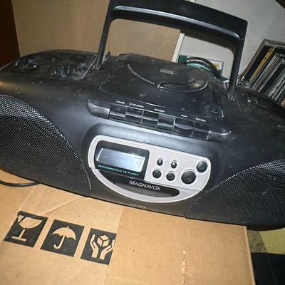 Sale Photo Thumbnail #842: Magnavox AZ1008 Portable CD Radio Cassette Recorder