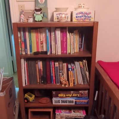 Sale Photo Thumbnail #334: Mid-Century Modern Style Open Bookcase