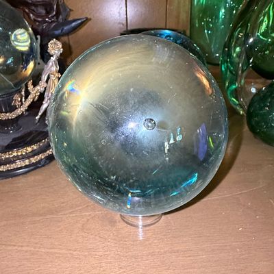 Sale Photo Thumbnail #1011: Vintage Japanese Glass Fishing Float