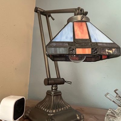 Sale Photo Thumbnail #237: Mission Style Adjustable Desk Lamp