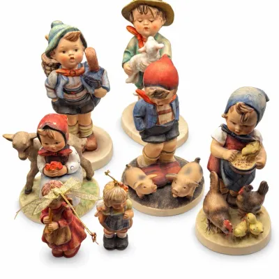 Goebel Hummel Figurines And Hanging Ornaments