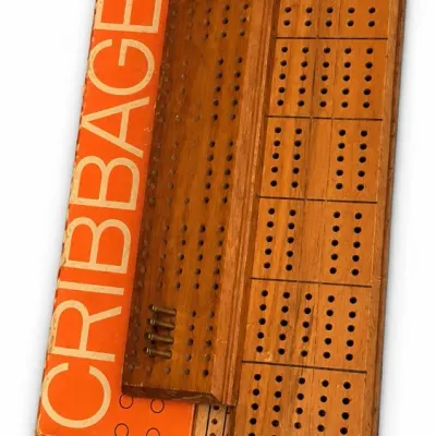 Cribbage Boards, Playing Cards And Score Pads