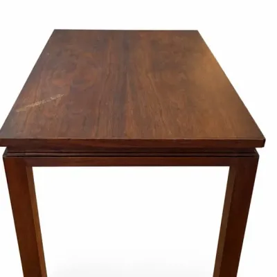 Pair Of Coordinating Wood-tone Side Tables