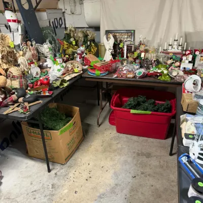 Sale Photo Thumbnail #30: Large collection of holiday decor and seasonal items 