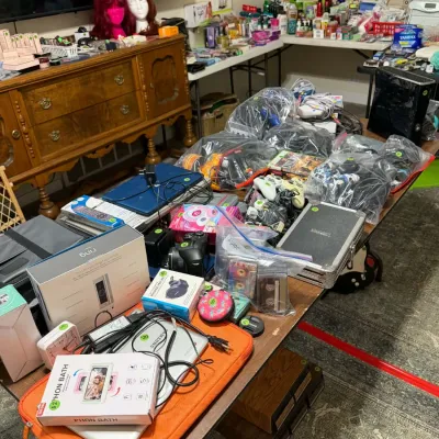 Sale Photo Thumbnail #11: Large selection of electronics and several vintage gaming systems available! 