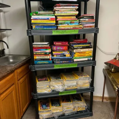 Sale Photo Thumbnail #8: All books 50 cents each we have various children's, reference, and non-fiction books, and bundled National Geographic magazines for $5 a year!
