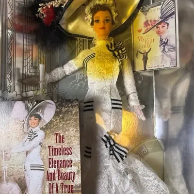 Sale Photo Thumbnail #15: 1995 Mattel Hollywood Legends Collection My Fair Lady Barbie Dolls 