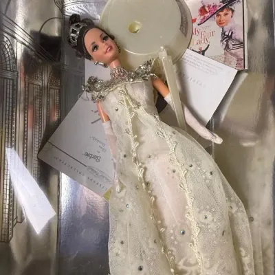 Sale Photo Thumbnail #14: 1995 Mattel Hollywood Legends Collection My Fair Lady Barbie Dolls 