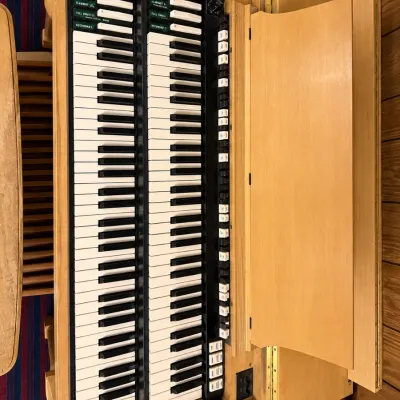 ? **RARE VINTAGE HAMMOND ORGAN — POSSIBLE KORINA BLONDE B-3!**

One of the most interesting finds in this 60-year estate! This beautiful...
